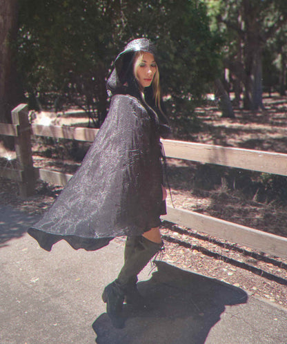 Mystic Radiance Cape - Black