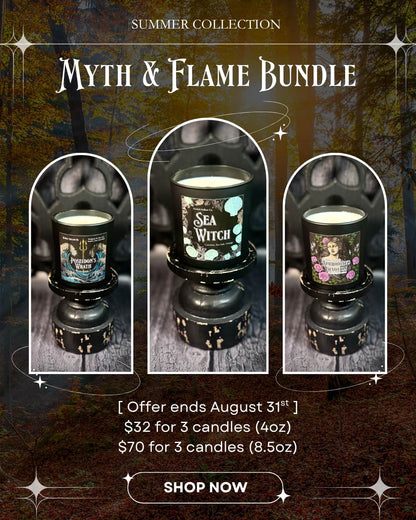 Myth and Flame - Summer Candle Bundle