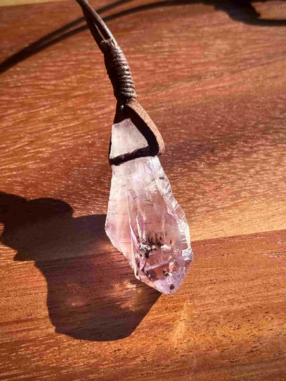 Amethyst Inclusions Necklace