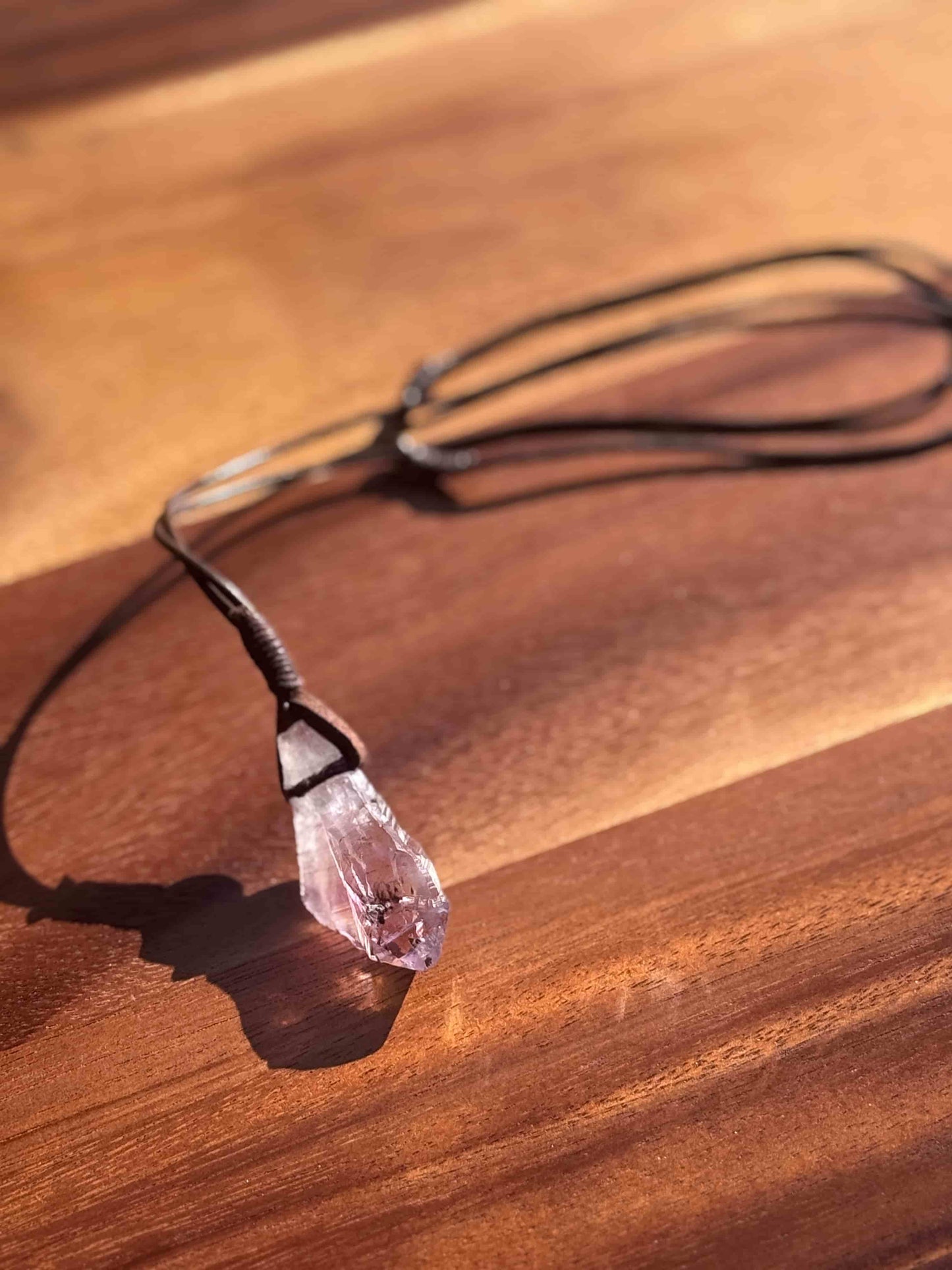 Amethyst Inclusions Necklace