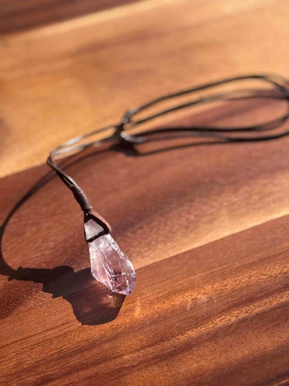 Amethyst Inclusions Necklace