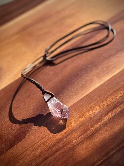 Amethyst Inclusions Necklace