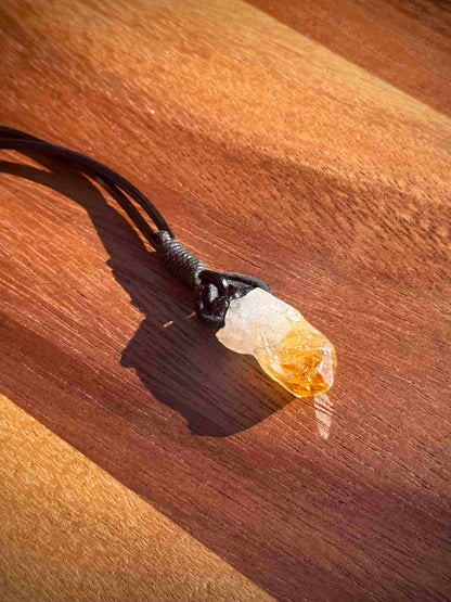 Citrine Necklace (Heat-Treated Amethyst)