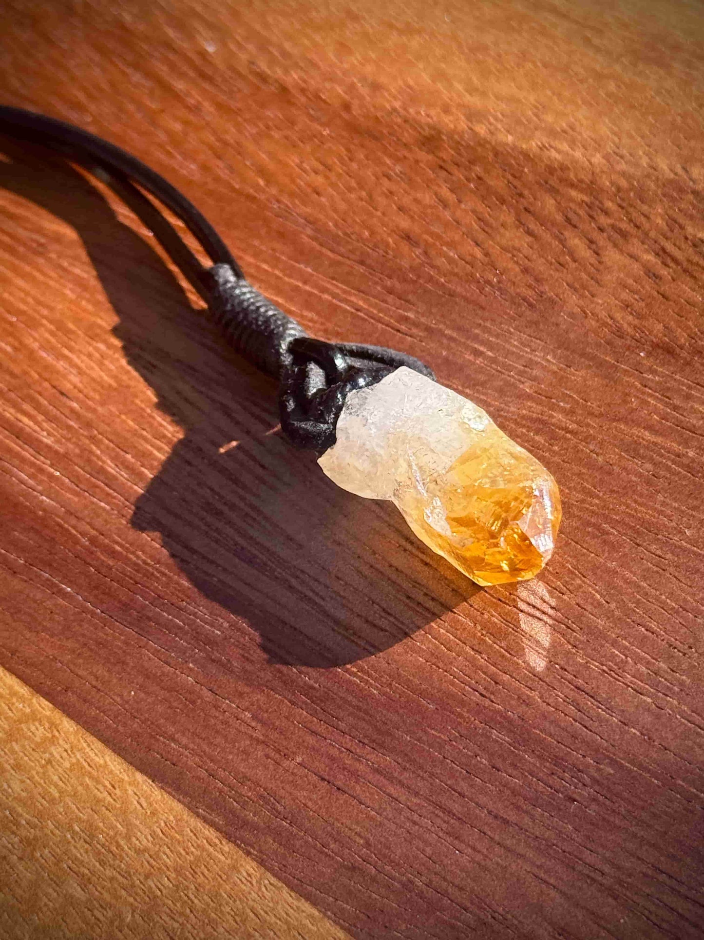 Citrine Necklace (Heat-Treated Amethyst)