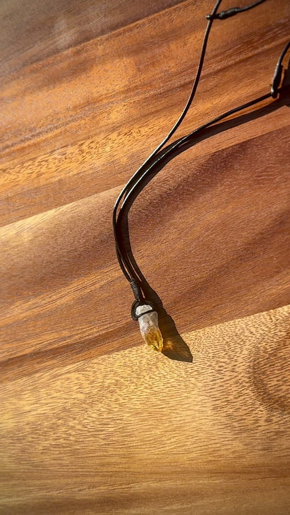 Citrine Necklace (Heat-Treated Amethyst)